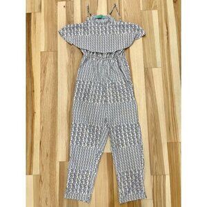 Haute Hanger Sleeveless Print Jumpsuit M